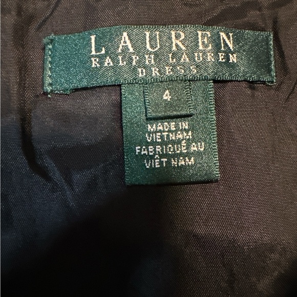 Ralph Lauren Fuchsia and Black Midi Dress - Picture 3 of 8